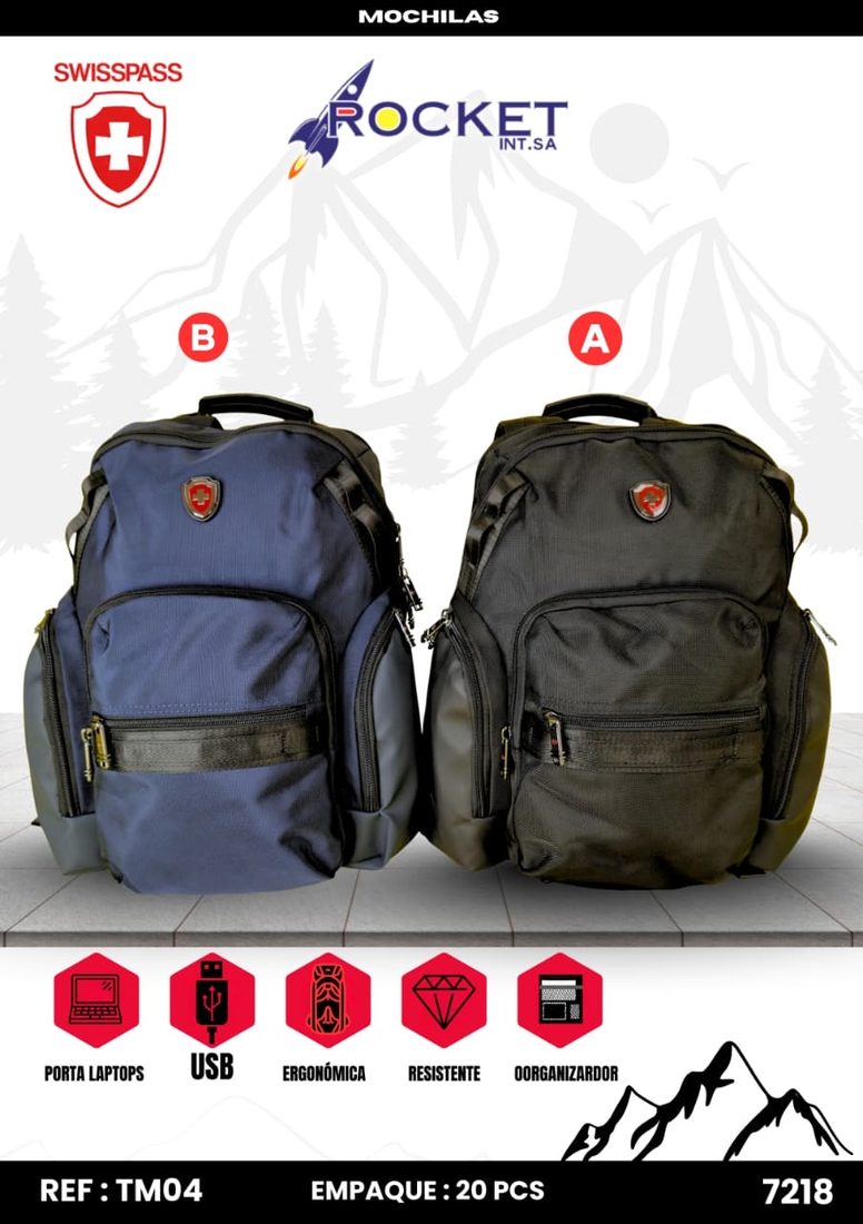 Mochilas ejecutivas Rocket Int SA
