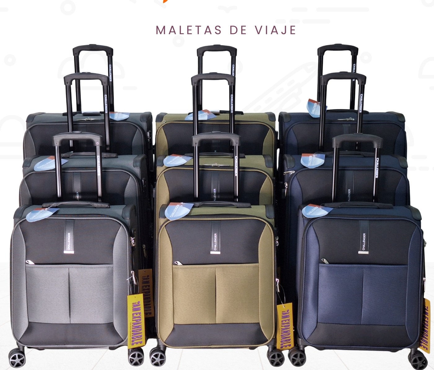 Maletas de viaje Challenger